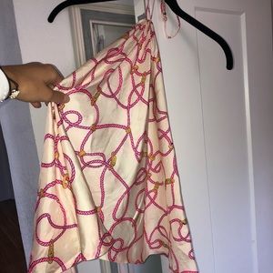 Silk wrap around tank